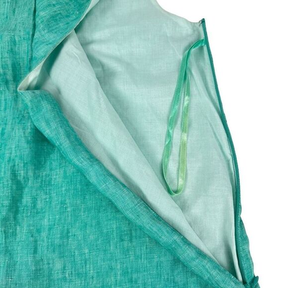 Vineyard Vines Linen Swing Dress size 2 Sleeveless - Picture 4 of 7